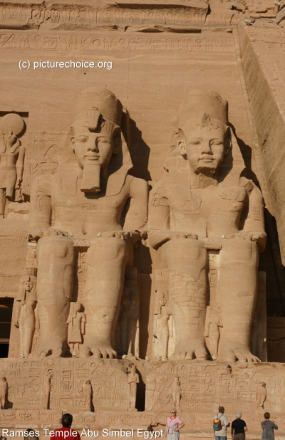 Ramses Tempel Abu Simbel Nubien &Auml;gypten